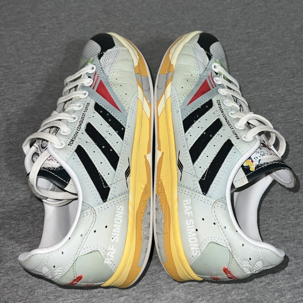 Adidas Raf Simons x Torsion Conquest Stan Smith Trompe L'oeil Mens Shoe Sz 8 - Picture 16 of 16